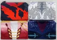 4-Type Set Flat Pouch "Minna no KUJI YURI!!! ON ICE" E Prize