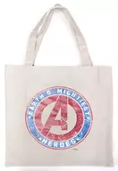 Logo Tote Bag (khaki) "The Avengers" Marvel Exhibition Goods