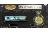 Titan Industry (light blue) neck strap with memorial medal "Ichiban KUJI TIGER&BUNNY-The Rising - ~ Fortune lovers the bold. ~" F Prize