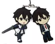 Kirito Rubber Strap (2 pcs set) Mini Character Iratsu-Shonzu "Ichiban KUJI Premium Movie Sword Art Online - Ordinary Scale -" G Award