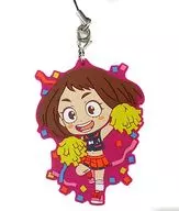 Ochaco Uraraka Girls Rubber Strap Mini Character Irarete Shizu "Ichiban KUJI MY HERO ACADEMIA ~ Yuei Sports Festival! ~" E Prize