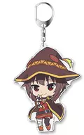 Megumin Puchi This! Acrylic Key Holder 「 KonoSuba: God's Blessing on this Wonderful World! 2 」