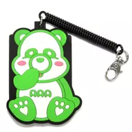 E-Panda (Green / Naoya Urata) Rubber Pass Case "E-Panda (AAA)"