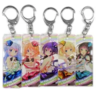 5-Type Set "Is the Order a Rabbit?? Blind Stick Acrylic Key Holder" Are you ordering Atre? In Akihabara Goods