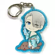 Victor Nikiforov "YURI!!! ON ICE x Oedo Onsen Monogatari - Ooedo-Onsen-Monogatari on ICE Exhibition - Trading Acrylic Charm Collection with Lame"