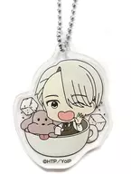 Victor Nikiforov "YURI!!! ON ICE Cafe Acrylic Key Holder (SD)"