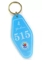 Aoyama Yoshino Hotel Key Holder (515 / Blue) "Wake Up. Girls! 4th LIVE TOUR 『 Sorry for always saying I'm sorry! 』"