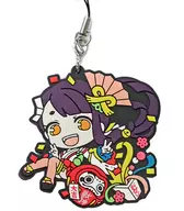 Daikichi no Miko' Monster Strike Capsule Rubber strap 4'