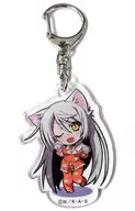 Black Hanekawa "Nisio Isin Daiji Ten  Series Trading Acrylic Strap"