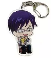 Tenya IIDA "MY HERO ACADEMIA ×COLLABO CAFE HONPO Acrylic Key Holder"