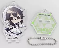 Shinon "SWORD ART ONLINE : Eternal Scale : ×animatecafe Trading Acrylic Stand Key Holder"