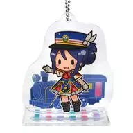 Matsuura Hatenan Acrílico stand mascota "HAPPY PARTY TRAIN" feat. 8 de marzo "Love Live! Sunshine!"