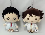 及川&岩泉SET二頭身毛絨玩偶掛件2個SET