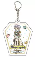 Monet Tsukushi "Magic-kyun! Renaissance Graph Art Design Acrílico Key Holder"