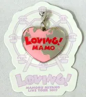 宮野真守Mamorial掛件(紅色)"MAMORU MIYANO LIVE TOUR2017～LOVING！～"宮城會場第2天限定