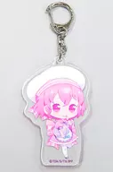 Leona West "idol Time PriPara ×animatecafe Trading Acrylic Key Holder A"