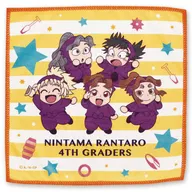 四年生ボーダー ミニタオル 「忍たま乱太郎」