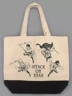 Collection tote bag "Attack on Titan The Real" Universal Studios Japan limited