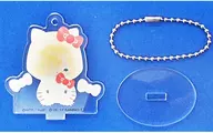 Yuri Plisetsky & Hello Kitty (vertically aligned) "YURI!!! ON ICE × Sanrio Character Connectors THE Character SHOP Mini Acrylic Stand"