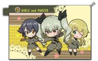 Anzio High School (Deformed Character) Water Repellent Pouch 「 GIRLS & PANZER Theater 」