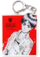 Eren Yeager Drawn Acrylic Key Holder "Attack on Titan"