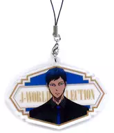 Daiki Seiho Acrylic Strap "Kuroko no Basket J-WORLD Collection Ver. Daiki Aomine 2017" Mini Attraction Manager Owork Kiseki Award