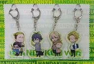 Handa-kun Ver. Special Acrylic Key Holder 4-Piece Set 「 Barakamon x Handa-kun 」 2016 Monthly Shonen Gangan September / October issue All-Applicants Service