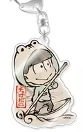Choromatsu "Kyarafuourumu Osomatsu, acrílico keyholder collection, caricatura ver. No. 4"