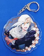 3. Yamabakiri Kunihiro (battle) acrylic key holder' Tsurugi Ranmai -ONLINE -'