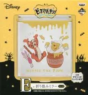 プー＆ティガー＆ピグレット(くまのプーさん) 折り畳みミラー 「一番くじ ディズニーキャラクターグッズ～ビックリ!ドッキリ!サプライズパーティー!～」 E賞