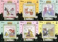 全6種セット 折り畳みミラー 「一番くじ ディズニーキャラクターグッズ～ビックリ!ドッキリ!サプライズパーティー!～」 E賞