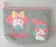 Todomatsu x My Melody Sweat Pouch "Osomatsu san x Sanrio Character Cats"