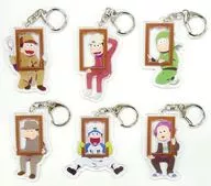 [A la Carte] 6 conjuntos de llaves acrílicas de 6 piezas "Komix Osomatsu Official Anthology - Comte Matsushu - animate Limited Set"