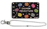"Digimon Adventure Adventure tri. DIGIMON ADVENTURE tri. shop in Ikebukuro P' PARCO" IC card case with Digiweiss pattern