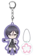 YAKUKEN Toshiro Nendoroid Purasu Acrylic key chain with stand "TOUKEN RANBU HANAMARU"