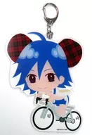 True Wave Mountain Giant Clear Acrylic Key Holder "Theatrical YOWAMUSHI PEDAL x PARCO"