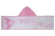 Namie Amuro Food Towel (Pink x White) "Namie amuro 20th ANNIVERSARY LIVE IN OKINAWA"