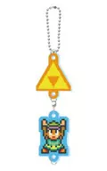 Triforce & Link "The Legend of Zelda Gods' Triforce Tsunagi Link Mascot"