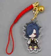 Large Tenta Mitsuyo Acrylic Strap with Root "Sword Ranmai -ONLINE - Potedan! KUJI 5th"