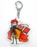 Osamu Dazai 「 Bungou and The Alchemist Graph Art Design Acrylic Key Holder 」