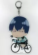 Arakita 靖友 (Bianchi) Clear Acrylic Key Holder Large "YOWAMUSHI PEDAL GRANDE ROAD×Bianchi"