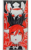 Jotani Tadaomi & Kurose Riku (Fundo laranja) Toalha de banho "Tencount" Animate Girls Festival 2015 Mercadorias