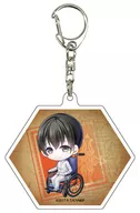 Ryōta Biraga "Investigador Milagroso del Vaticano Soporte acrílico de llave (hexagonal)"