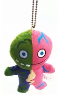 Gakki-kun mascot ball chain (Green x Pink) "Movie ST red and white investigation file"