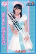 宮脇咲良(ナース) バトフェスコラボマウスパッド(1711) 「AKB48ステージファイター2 バトルフェスティバル×AKB48 CAFE＆SHOP」