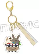 MOGcollection Ring Key Holder w / Acrylic Charm 「 Tsukiuta. 」