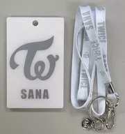 サナ(TWICE) ICカードケース(フォトカード付) 「#TWICE ハイタッチ会」