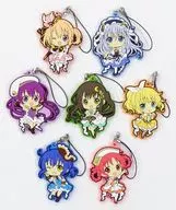 All 7 kinds set "Is the Order a Rabbit?? ~ Dear My Sister ~ Blind Rubber Strap" theatre goods