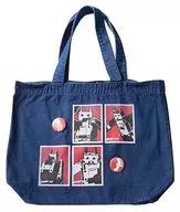 Recharger Tote Bag Indigo "Frame Arms Girl"