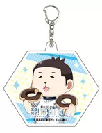 Taichi YOSHIOKA "Fastidious Boy! Aoyama-kun Acrylic Key Holder (Hexagonal)"